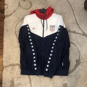 Nike USA themed windbreaker